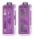 PRETTY LOVE PERLITA VIBRADOR RABBIT MULTIFUNCIaN 3 EN 1 MORADO