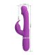 PRETTY LOVE KAMPAS VIBRADOR RABBIT MULTIFUNCIaN 3 EN 1 MORADO