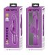 PRETTY LOVE KAMPAS VIBRADOR RABBIT MULTIFUNCIaN 3 EN 1 MORADO