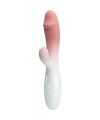 PRETTY LOVE - SNAPPY VIBRADOR RABBIT 3O VIBRACIONES ROSA
