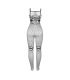 SUBBLIME 952112 BODYSTOCKING DE REJILLA CON DETALLE EN PECHO Y VIENTRE NEGRO TALLA aNICA