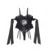 SUBBLIME 955502 BODY DE ENCAJE CON LAZOS Y LIGAS NEGRO L XL