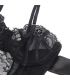 SUBBLIME 955502 BODY DE ENCAJE CON LAZOS Y LIGAS NEGRO L XL