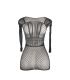 SUBBLIME 951931 VESTIDO DE REJILLA CORTO CON ESPALDA DESCUBIERTA TALLA aNICA