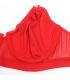 SUBBLIME 955250 SET SUJETADOR CON LIGUERO BONDAGE ROJO S M