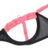 SUBBLIME 955304 SET SUJETADOR CON COLLAR Y DETALLES PARA PIERNAS ROSA FLUORESCENTE L XL