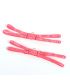 SUBBLIME 955304 SET SUJETADOR CON COLLAR Y DETALLES PARA PIERNAS ROSA FLUORESCENTE L XL