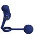PRETTY LOVE REMINGTON DOBLE ANILLO VIBRADOR CON PLUG AZUL