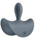 SATISFYER BOOTY ABSOLUTE BEGINNERS 2 PLUG ANAL VIBRADOR UNISEX NEGRO