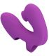 PRETTY LOVE ATHENA VIBRADOR DE DEDO CON ESTIMULADOR CLaTORIS MORADO