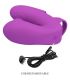 PRETTY LOVE ATHENA VIBRADOR DE DEDO CON ESTIMULADOR CLaTORIS MORADO
