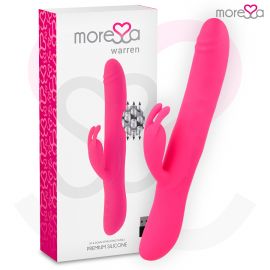 MORESSA WARREN IMPULSOR OSCILANTE Y POTENTE VIBRACIaN PREMIUM SILICONA RECARGABLE