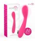MORESSA DRUSO MASAJEADOR DUO PUNTO G Y SUERO PELVICO PREMIUM SILICONE RECARGABLE