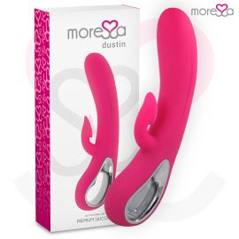 MORESSA DUSTIN ONDAS ESTIMULADORAS CLITORIAL Y POTENTE VIBRACIaN PREMIUM SILICONE RECARGABLE
