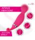 MORESSA KIRK DUO ONDAS ESTIMULADORAS MASAJEADOR MULTI PRESTACIONES PREMIUM SILICONE RECARGABLE