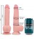 ROCKARMY SPITFIRE DILDO REALaSTICO LIQUID SILICONE 21 CM O 462 CM
