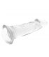 XRAY CLEAR DILDO TRANSPARENTE 165CM X 4CM