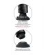 KING COCK DILDO VIBRADOR CON TESTaCULOS 23 CM NEGRO