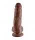 KING COCK 8 PENE REALaSTICO MARRaN 203 CM