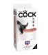 KING COCK HARNESS CON PENE REALaSTICO NATURAL 229 CM