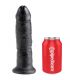 KING COCK HARNESS CON PENE REALaSTICO NEGRO 229 CM