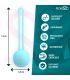MORESSA OSIAN ONE ENTRENAMIENTO SUELO PELVICO 51gr PREMIUM SILICONA TURQUESA