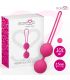 MORESSA OSIAN TWO ENTRENAMIENTO SUELO PELVICO 101gr PREMIUM SILICONA ROSA