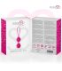 MORESSA OSIAN TWO ENTRENAMIENTO SUELO PELVICO 101gr PREMIUM SILICONA ROSA