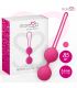 MORESSA OSIAN THREE ENTRENAMIENTO SUELO PELVICO 85 gr PREMIUM SILICONA ROSA