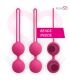 MORESSA OSIAN THREE ENTRENAMIENTO SUELO PELVICO 85 gr PREMIUM SILICONA ROSA