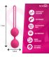 MORESSA OSIAN THREE ENTRENAMIENTO SUELO PELVICO 85 gr PREMIUM SILICONA ROSA
