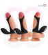MORESSA BRANDON POTENTE ANILLO VIBRADOR CON FUNDA DE ENGROSAMIENTO MASCULINO