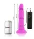 DIVERSIA DILDO REALaSTICO FLEXIBLE CON VIBRACIaN LILA 23 CM O 43 CM