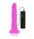 DIVERSIA DILDO REALaSTICO FLEXIBLE CON VIBRACIaN LILA 23 CM O 43 CM