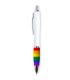 PRIDE BOLIGRAFO BLANCO BANDERA LGBT