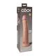 KING COCK aLITE DILDO REALaSTICO SILICONA 254 CM
