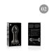NEBULA SERIES BY IBIZA MODELO 2 PLUG CRISTAL TRANSPARENTE 11 CM O 35 CM