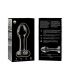 NEBULA SERIES BY IBIZA MODELO 2 PLUG CRISTAL TRANSPARENTE 11 CM O 35 CM