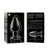 NEBULA SERIES BY IBIZA MODELO 3 PLUG CRISTAL TRANSPARENTE 11 CM O 5 CM