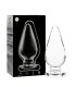 NEBULA SERIES BY IBIZA MODELO 4 PLUG CRISTAL TRANSPARENTE 11 CM O 5 CM