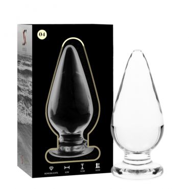 NEBULA SERIES BY IBIZA MODELO 4 PLUG CRISTAL TRANSPARENTE 11 CM O 5 CM
