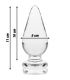 NEBULA SERIES BY IBIZA MODELO 4 PLUG CRISTAL TRANSPARENTE 11 CM O 5 CM