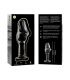 NEBULA SERIES BY IBIZA MODELO 6 PLUG CRISTAL TRANSPARENTE 125 CM O 4 CM