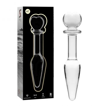 NEBULA SERIES BY IBIZA MODELO 7 PLUG CRISTAL TRANSPARENTE 135 CM O 3 CM
