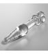 NEBULA SERIES BY IBIZA MODELO 7 PLUG CRISTAL TRANSPARENTE 135 CM O 3 CM