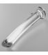 NEBULA SERIES BY IBIZA MODELO 8 DILDO CRISTAL TRANSPARENTE 145 CM O 2 CM