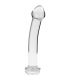 NEBULA SERIES BY IBIZA MODELO 11 DILDO CRISTAL TRANSPARENTE 16 CM O 3 CM