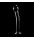 NEBULA SERIES BY IBIZA MODELO 11 DILDO CRISTAL TRANSPARENTE 16 CM O 3 CM