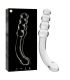 NEBULA SERIES BY IBIZA MODELO 14 DILDO CRISTAL TRANSPARENTE 185 CM O 3 CM