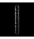 NEBULA SERIES BY IBIZA MODELO 15 DILDO CRISTAL TRANSPARENTE 185 CM O 3 CM